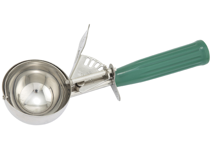 3-1/4 Oz Green Disher W/lever (1/ea)