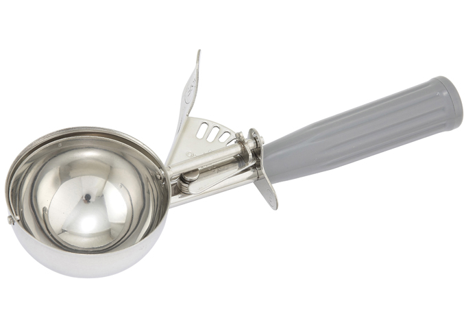 4 Oz Gray Disher W/lever (1/ea)