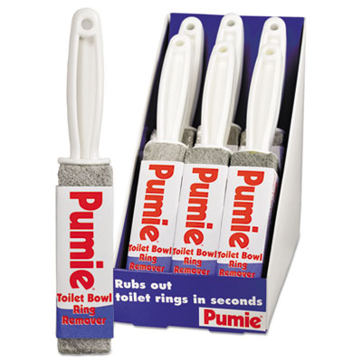 Pumice Toilet Bowl Ring  Remover with Handle (6/cs)