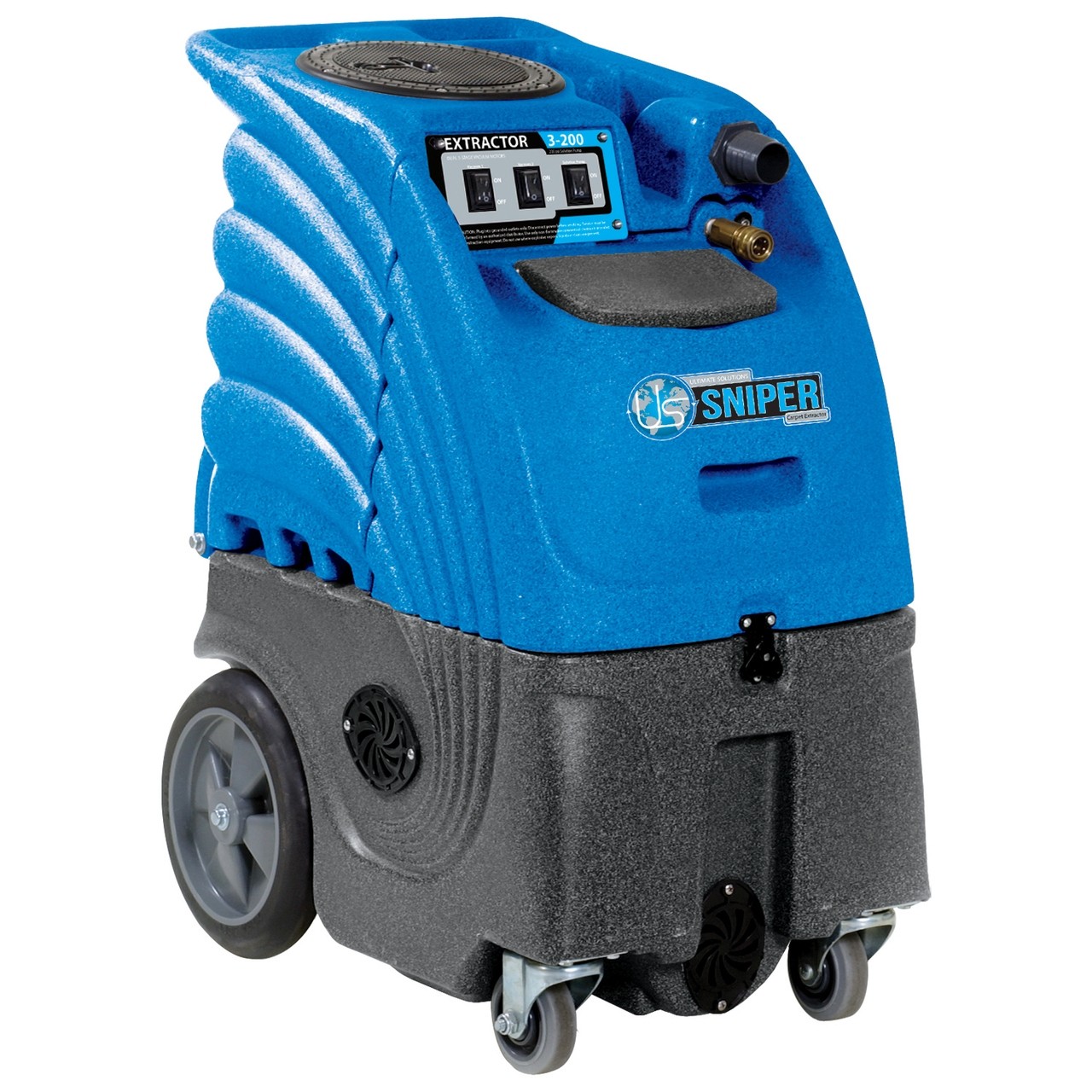 Dual 2-Stage 500 PSI Carpet  Extractor